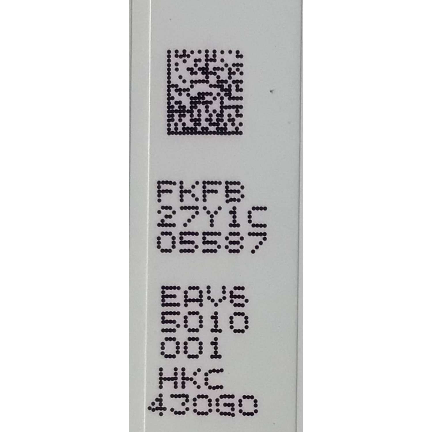 KIT DE LEDS PARA TV LG (5 PZ) / NUMERO DE PARTE EAV65010001 / EAV65034101 / SSC_Y21 SLIM TRIDENT 43NANO75_HKC / 1WR60325UM / PANEL NC430TQG-AAKP1 / MODELO 43NANO75UPA.BUSYLJM - Imagen 2